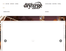 Tablet Screenshot of drybarge.com